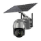 PTZ 태양 동력이 공급된 무선 야외 방수 카메라 현명한 4G 가정 보안 시스템