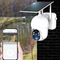 야외 태양력 방수 고성능 카메라 2 방법 목소리 인터컴 피르 움직임 검출