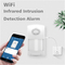 Wifi Tuya 똑똑한 가정 경보 가정을 위한 원격 제어 적외선 침입 탐지 체계