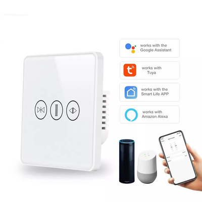 WiFi/Zigbee 현명한 커튼 스위치 음량 조정은 보조자 터치 스크린 스위치를 구글검색을 합니다