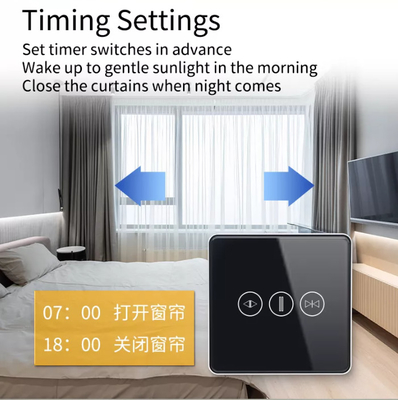 WiFi/Zigbee 현명한 커튼 스위치 음량 조정은 보조자 터치 스크린 스위치를 구글검색을 합니다