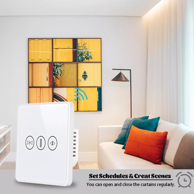 WiFi/Zigbee 현명한 커튼 스위치 음량 조정은 보조자 터치 스크린 스위치를 구글검색을 합니다