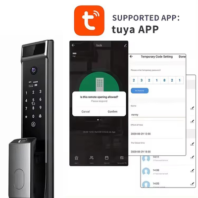 Glomarket Tuya 와이파이 얼굴 인식 스마트 문 잠금 카메라