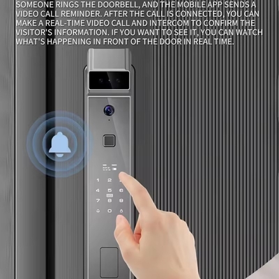 Tuya 완전 자동 얼굴 인식 발자국 잠금 잠금 몸