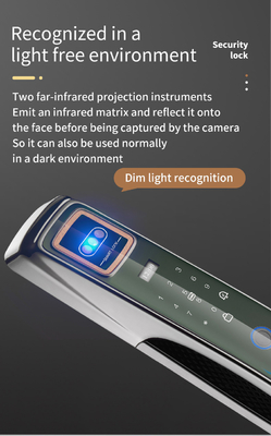 3D 얼굴 인식 지능 잠금 Usmart Go APP 지능 관리