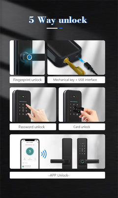 Glomarket Tuya Wifi 스마트 도어 잠금 Cat Eye 디지털 잠금 전자 지문문 스마트 홈