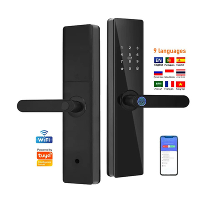 글로벌 마켓 투야 TTlock 지문 디지털 비밀번호 아파트 집 방 세라두라스 인텔리전스 보안 스마트 목조 문 잠금