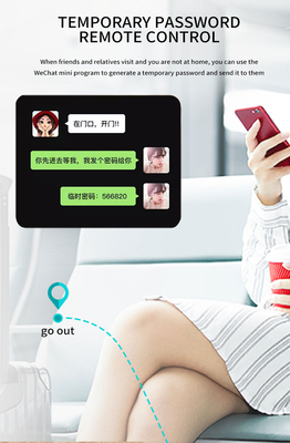 글로벌 마켓 투야 TTlock 지문 디지털 비밀번호 아파트 집 방 세라두라스 인텔리전스 보안 스마트 목조 문 잠금