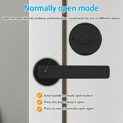 Glomarket Tuya Ble 스마트 잠금 보안 전자 열쇠 없는 스마트 문 손잡이 잠금 실내 방 잠금