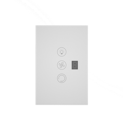 Glomarket Tuya Wifi 스마트 팬 스위치 Tuya 스마트 스위치 팬 속도 빛 ON / OFF 음성 제어 제어 스위치 EU / US 표준
